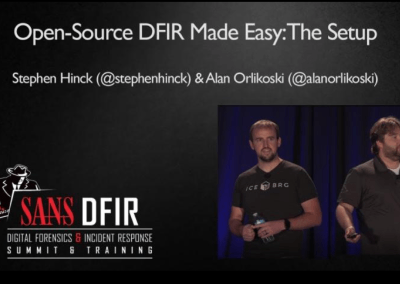 Open-Source DFIR Made Easy